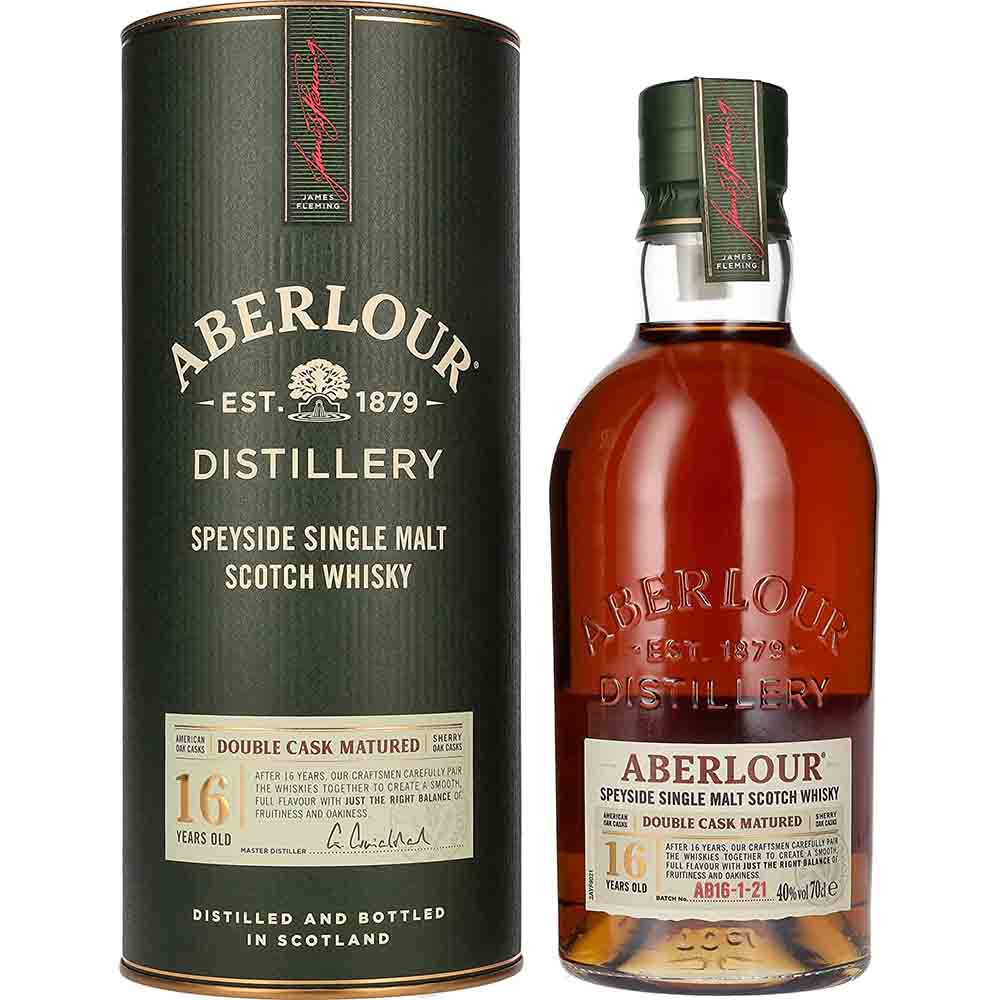 Aberlour 12 Year Old Double Cask Whisky 70cl –