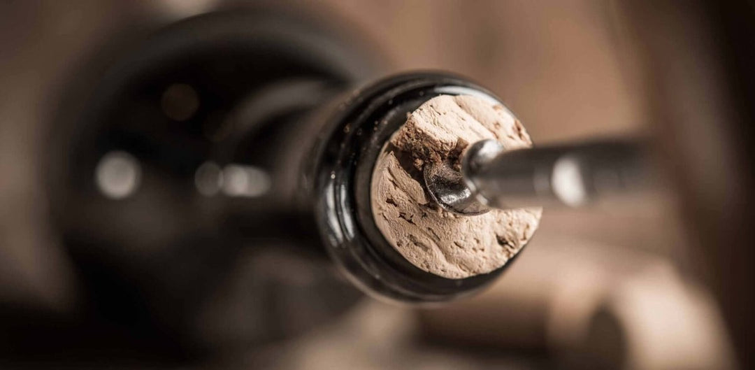 Removing an older cork - Onshore Cellars