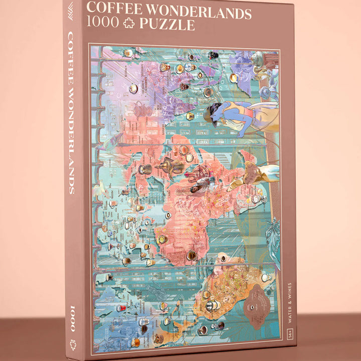1000 Piece Puzzle - Coffee Wonderlands