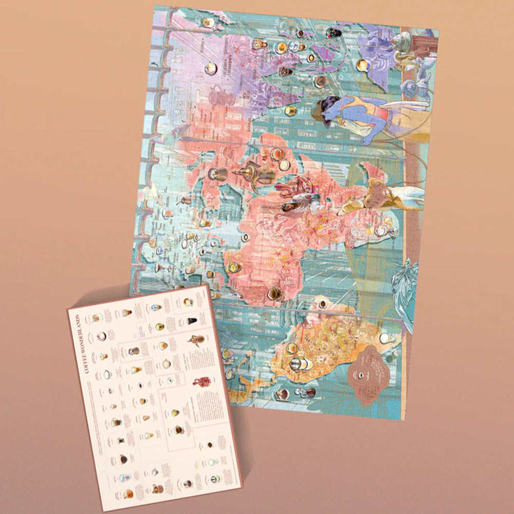 1000 Piece Puzzle - Coffee Wonderlands