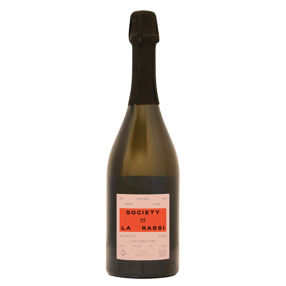 Society de la Rassi - Beso Besa - Spumante Dealcolizzato - Rosé - 0,5% ABV