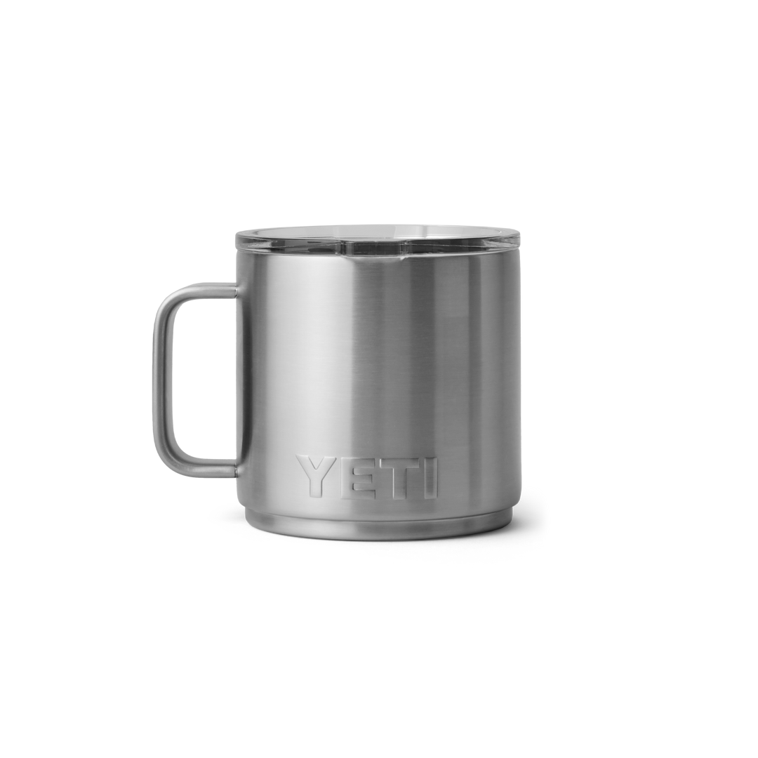 Yeti - Rambler - 14oz (414mL) Stackable Mug — Stainless Steel