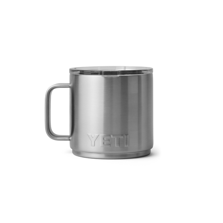 Yeti - Rambler - 14oz (414mL) Stackable Mug — Stainless Steel