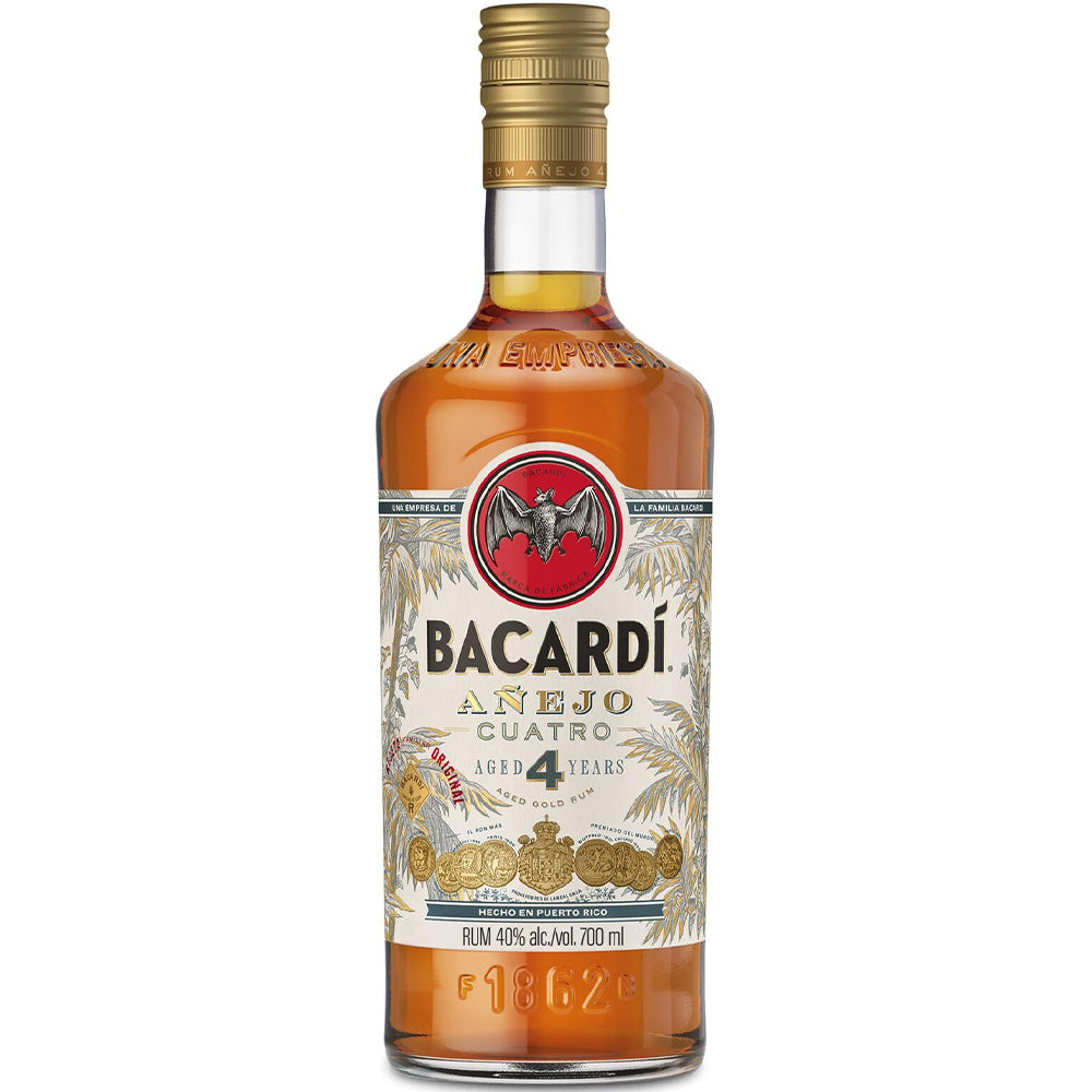 Bacardi - Anejo Cuatro - 4 anni