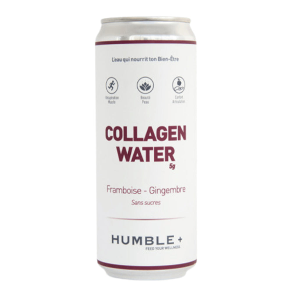 Humble Plus - Sparkling Collagen Water - Himbeere & Ingwer