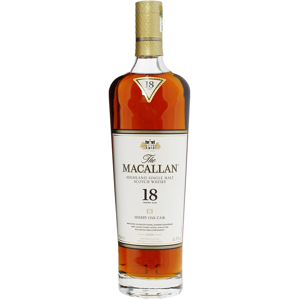 The Macallan - 18 yrs - Sherry Oak - 2024 Release