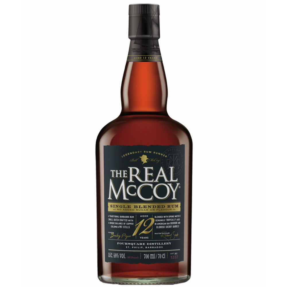 The Real McCoy - Single Blended Rum - 12 yrs