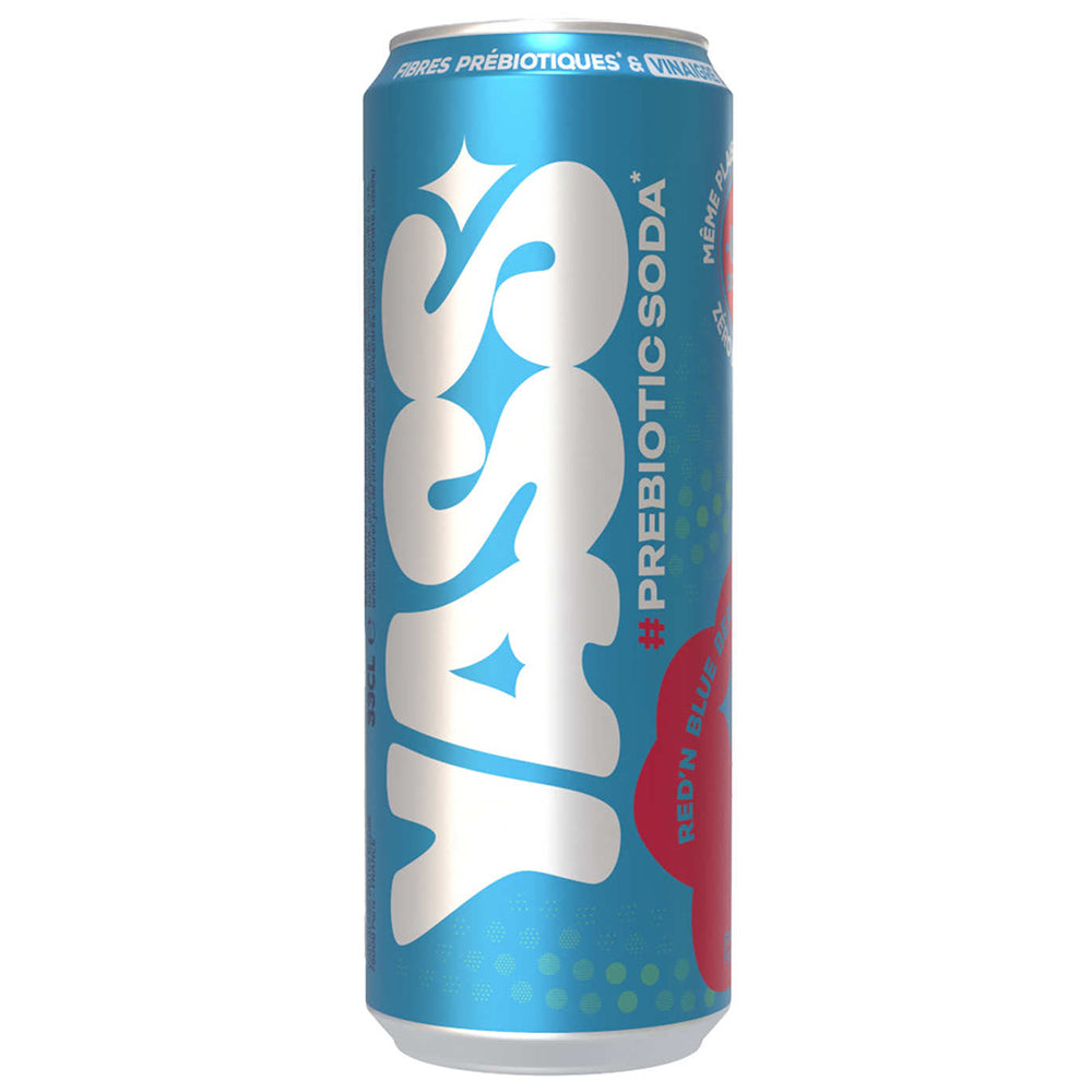 Yass - Prebiotic Soda - Red'N Blue Berries