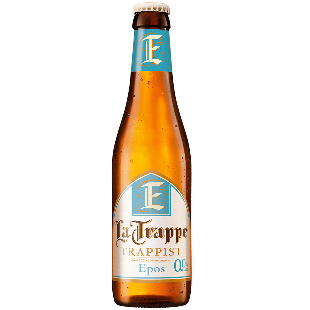 La Trappe - Bière Trappiste - Epos 0.0 Sans Alcool - Verre - 6 x