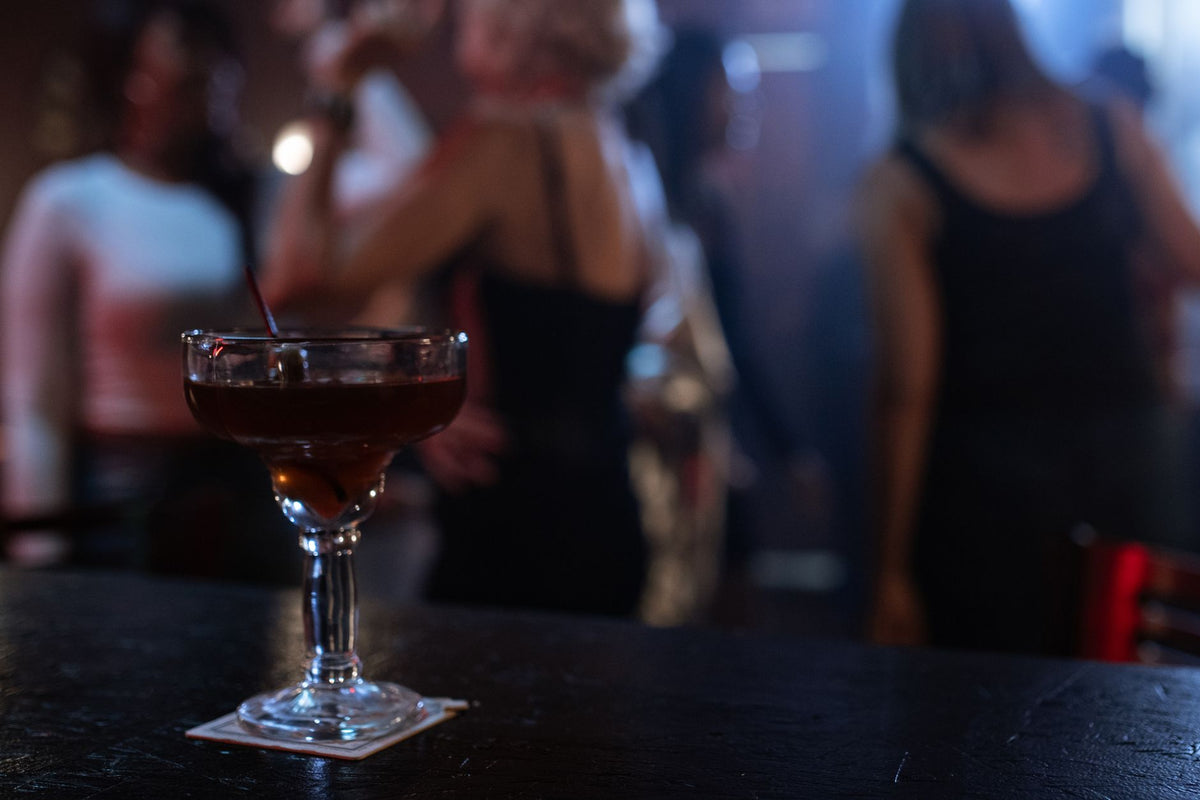 Ancho Verde Spiced Manhattan