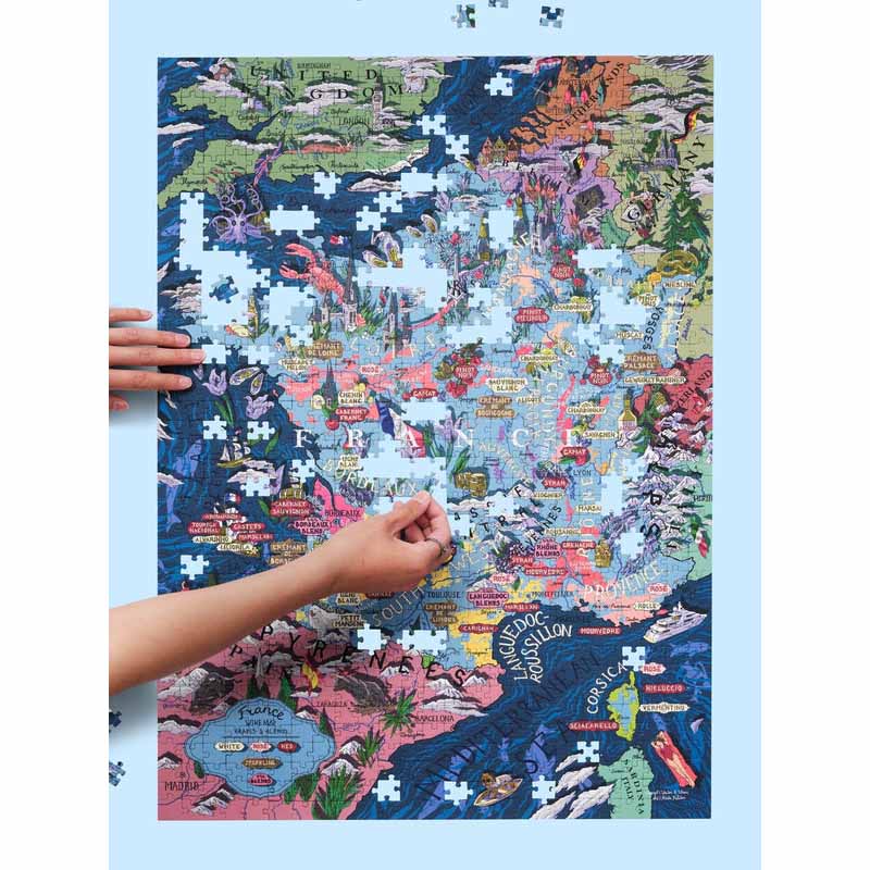 1000 Piece Puzzle - France - France - Onshore Cellars
