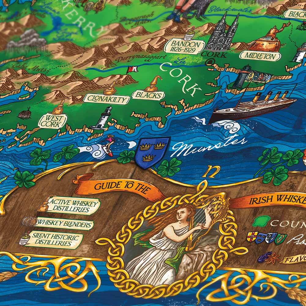 1000 Piece Puzzle - Ireland - Ireland - Onshore Cellars