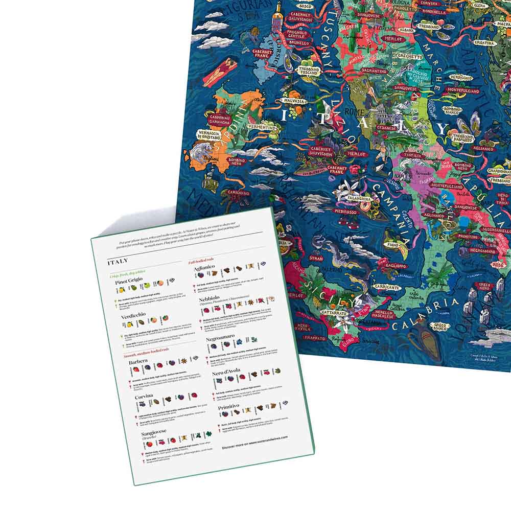 1000 Piece Puzzle - Italy - Italy - Onshore Cellars