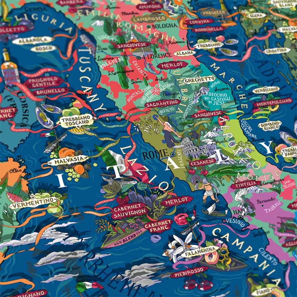 1000 Piece Puzzle - Italy - Italy - Onshore Cellars