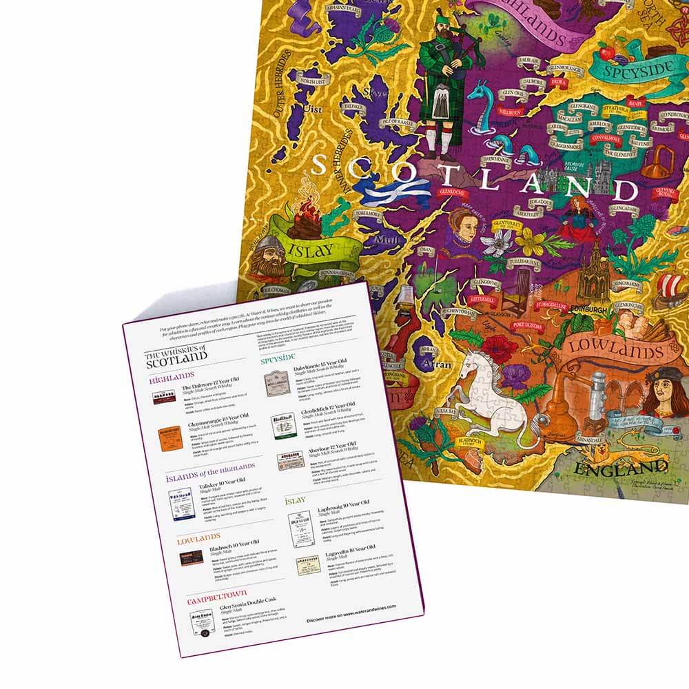 1000 Piece Puzzle - Scotland - Scotland - Onshore Cellars