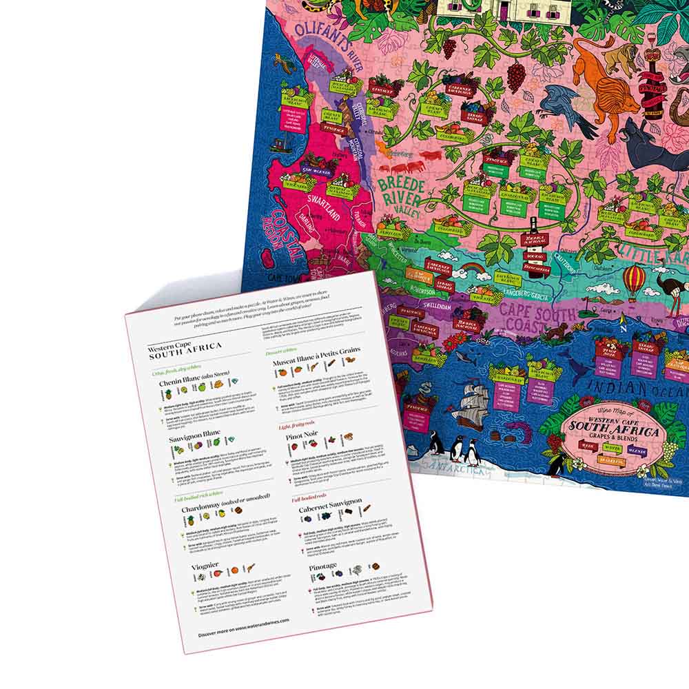 1000 Piece Puzzle - South Africa - South Africa - Onshore Cellars