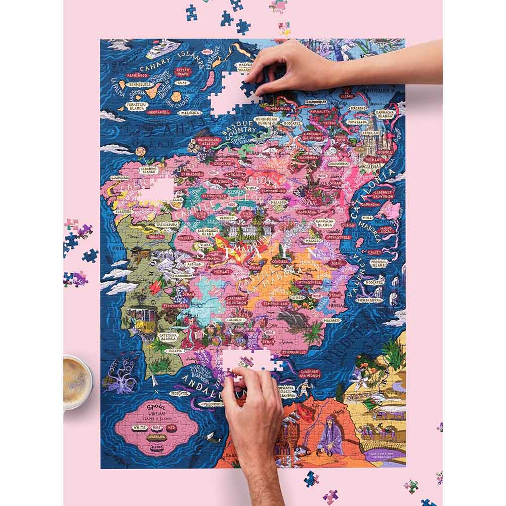 1000 Piece Puzzle - Spain - Spain - Onshore Cellars