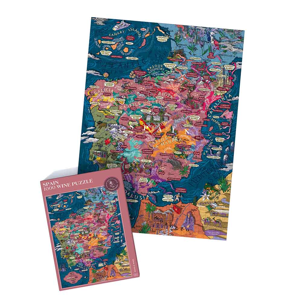 1000 Piece Puzzle - Spain - Spain - Onshore Cellars