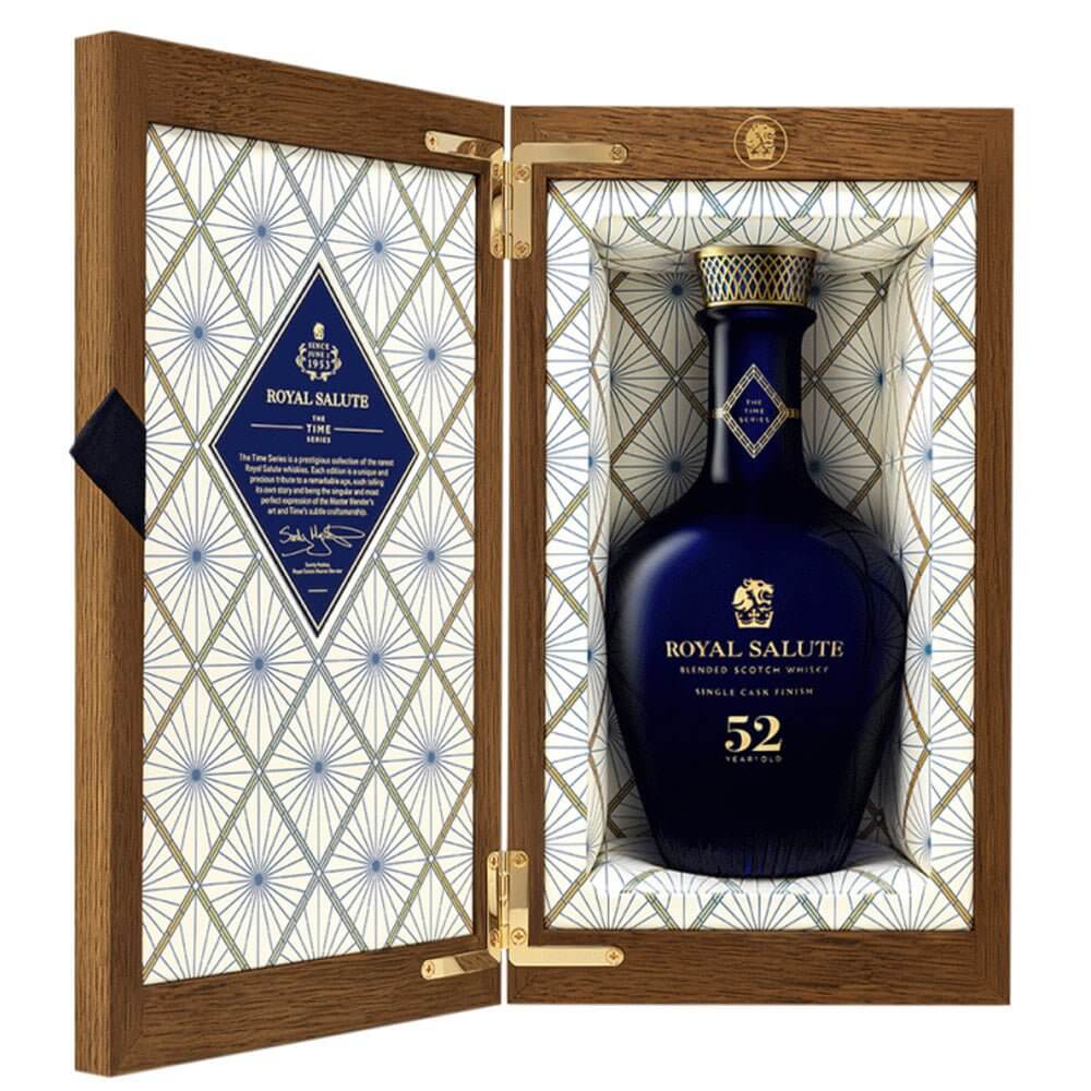 Chivas Regal - Royal Salute - 52 yrs - The Time Series – Onshore