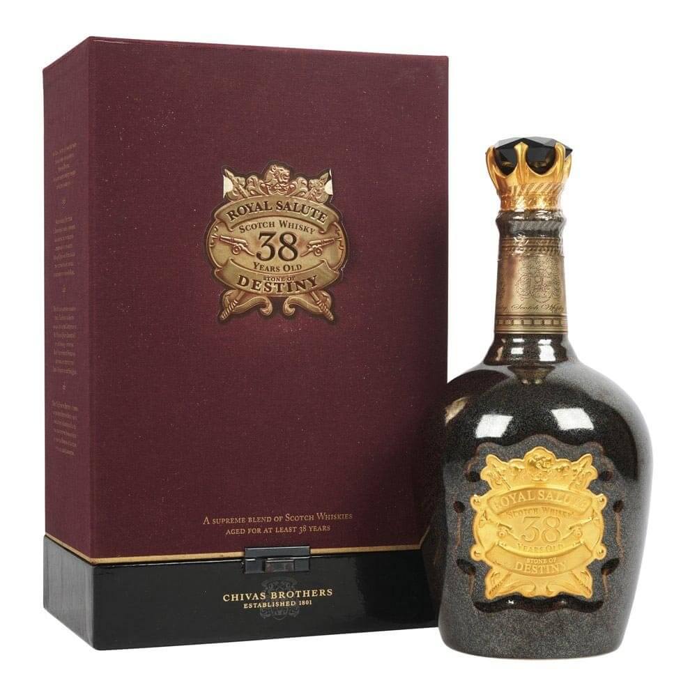 Chivas Royal Salute - 38 yrs - Stone of Destiny – Onshore Cellars