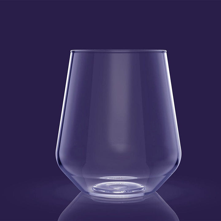 HappyGlass - Premium Reusable Glassware - Lady Yoko - 6 Glasses - Onshore Cellars