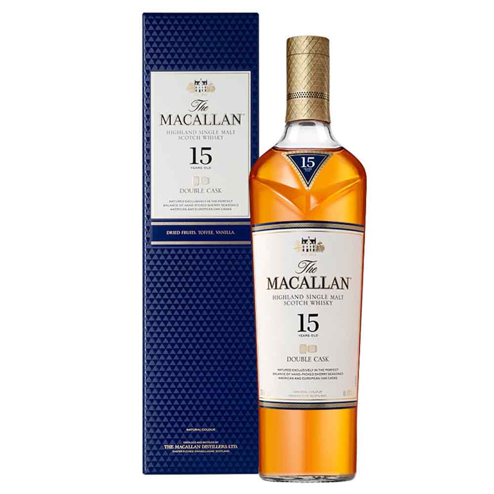 Macallan - 15 yrs - Double Cask - 15yrs - 70cl - Onshore Cellars