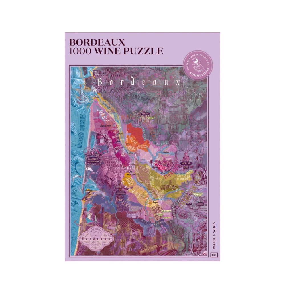 1000 Teile Puzzle - Bordeaux Frankreich - Frankreich - Onshore-Keller