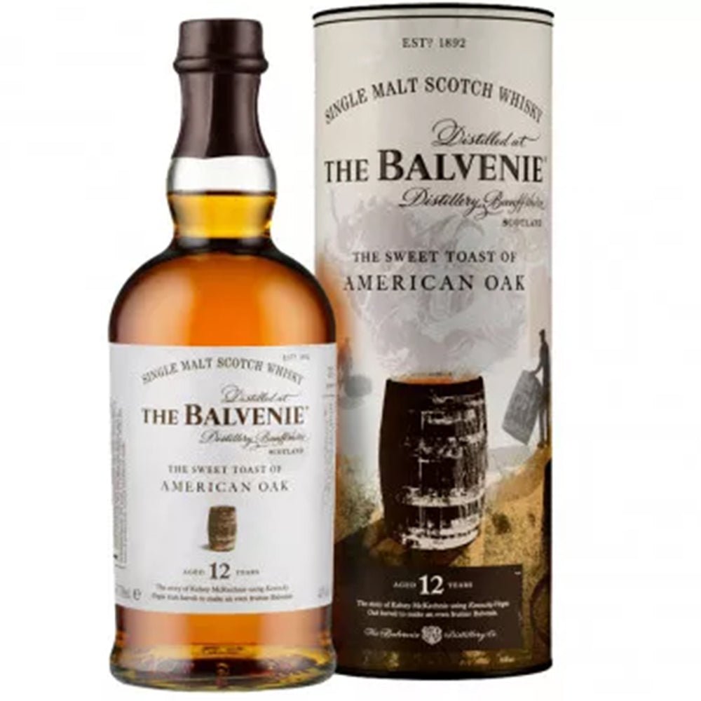 The Balvenie - Süßer Toast aus amerikanischer Eiche - 12 Jahre - 70cl - Onshore Cellars