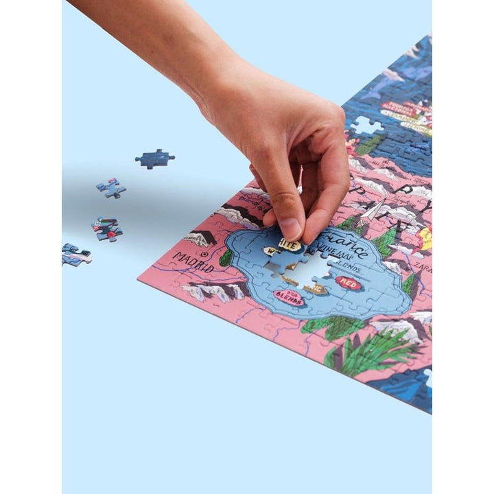 1000-Teile-Puzzle - Frankreich - Frankreich - Onshore-Keller