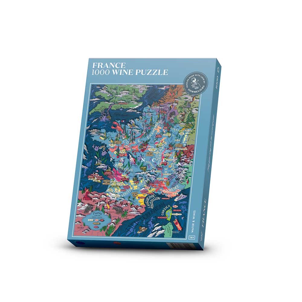 Puzzle de 1000 piezas - Francia - Francia - Bodegas en tierra firme