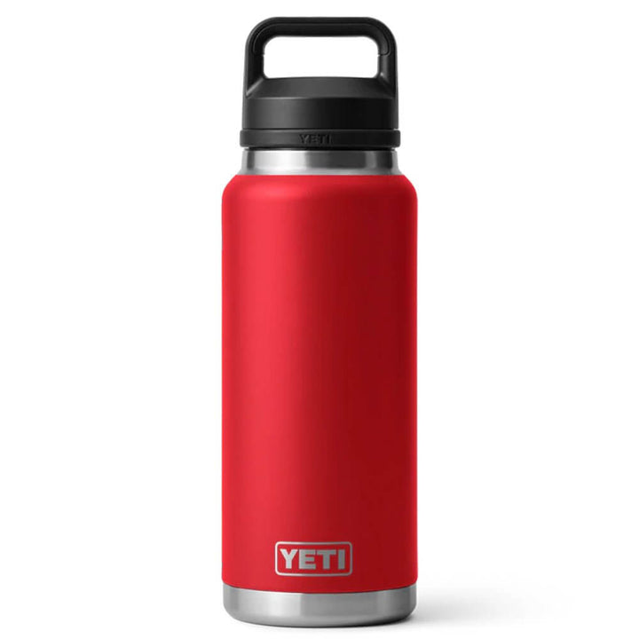 Yeti - Rambler - 36oz (1065mL) Bottle with Chug Cap - Rescue Red - Onshore Cellars