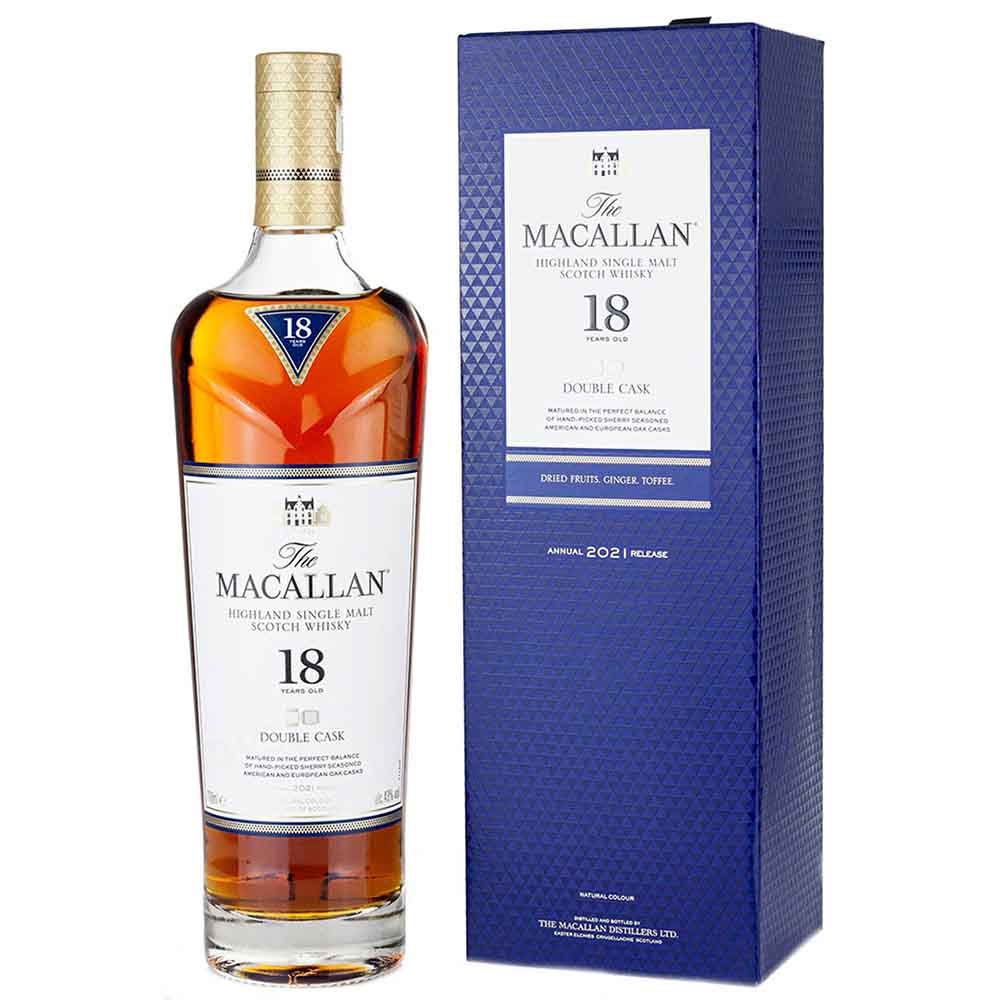 Macallan - 18 yrs - Double Cask - 18yrs - 70cl - Onshore Cellars