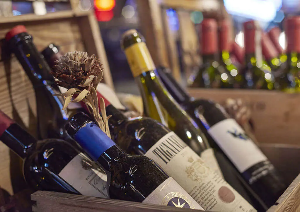 Mixed cases of wine ready for delivery to a home, villa or yacht
