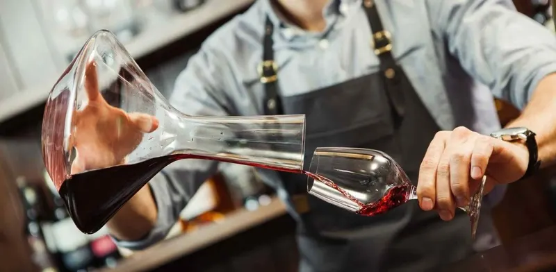 How to Decant a bottle of wine - Onshore Cellars