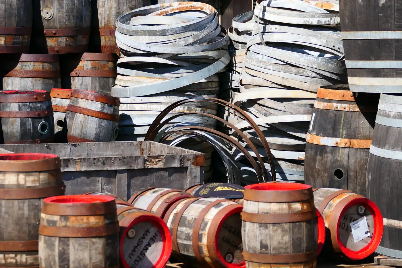 Whisky casks (illustrative picture, not the producer)