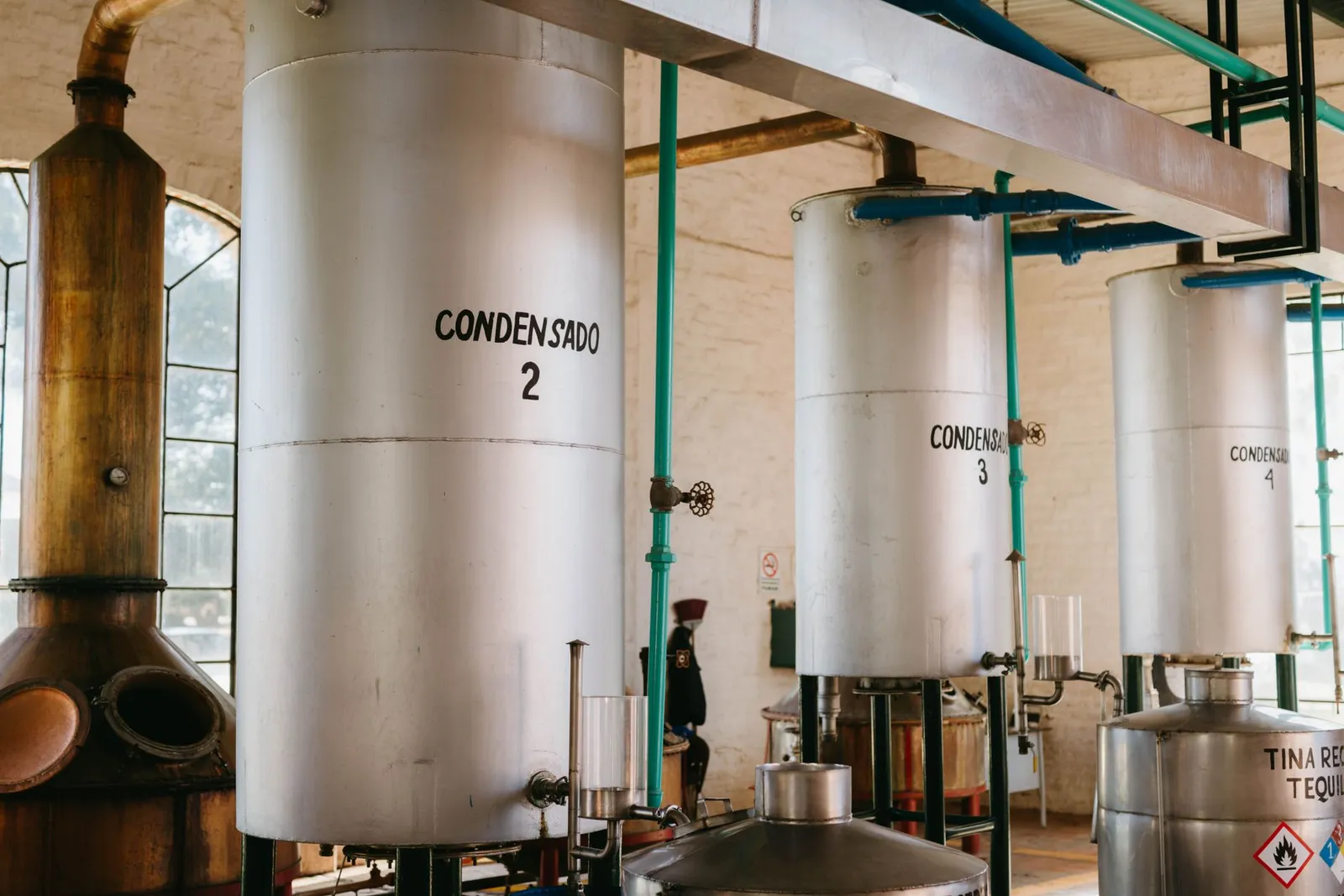 Distillery copper still (illustrative picture, not the producer)