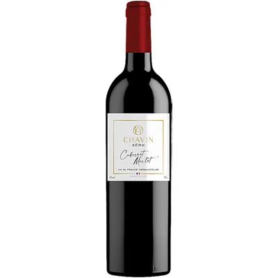 Chavin - ZERO - Cabernet Sauvignon / Merlot - Vin de France Désalcoolisé