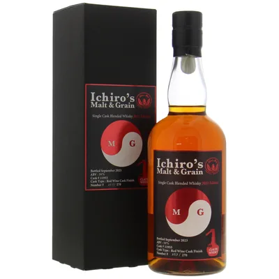 Chichibu Distillery - Ichiro's Malt & Grain - Single Cask Blended Whisky - Cask #11955 - 2023 Edition