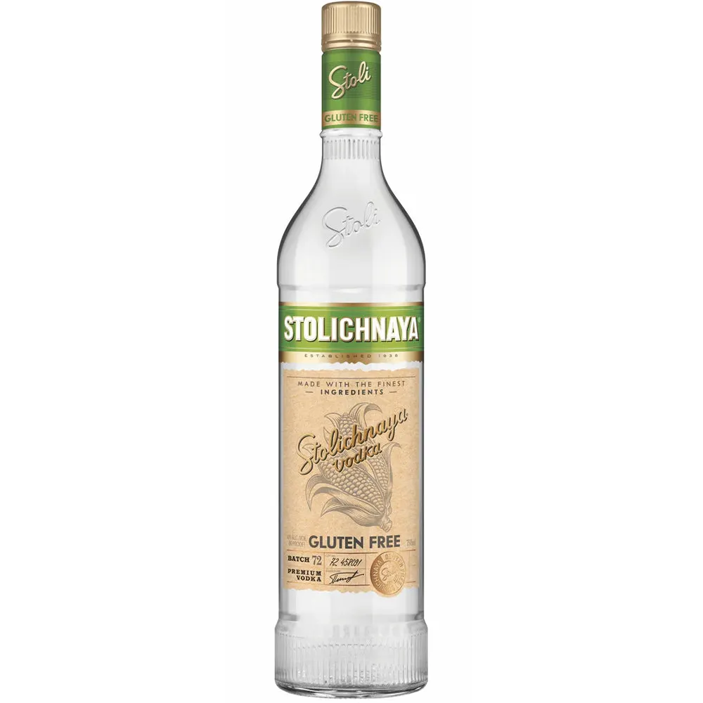 Stoli - Stolichnaya - Gluten Free Vodka