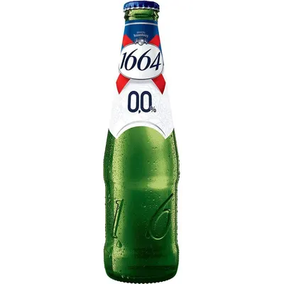 Kronenbourg 1664 - 0.0% Alcohol - Glass - 24 x 33cl
