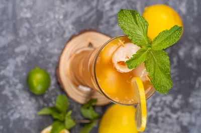 Lychee Blossom Fizz