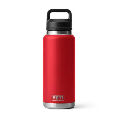 Yeti - Rambler - 36oz (1065mL) Bottle with Chug Cap - Rescue Red
