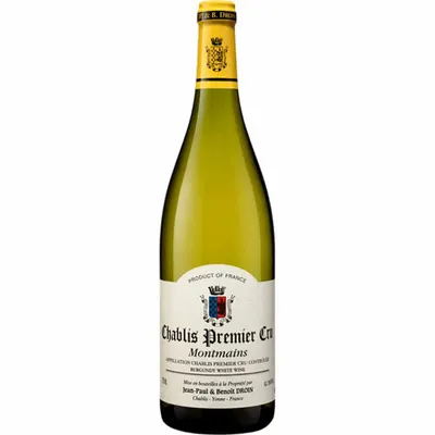 2024 - Jean-Paul et Benoit Droin - Chablis - Montmains - 1er Cru