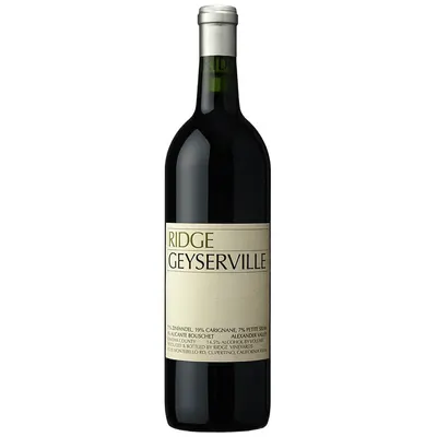 2023 - Ridge Vineyards - Geyserville