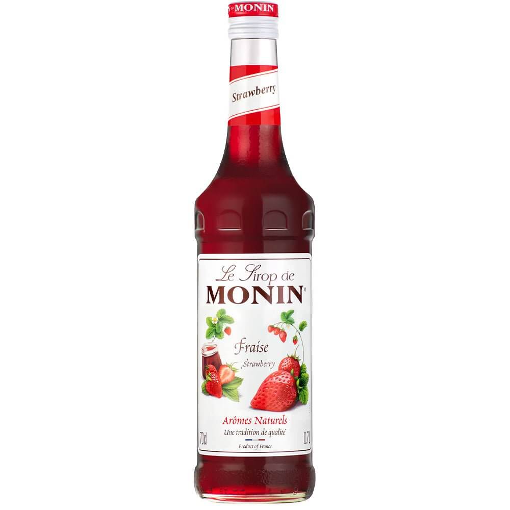 Monin - Strawberry Syrup - 70cl - Onshore Cellars